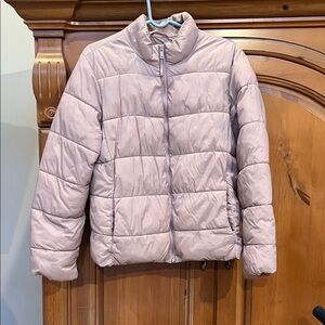 GAP Women's Puffer Jacket - Light mauve